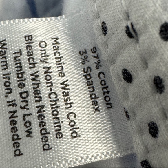 Talbots Perfect Crop Pants Women’s 10P Blue Gingham Check - Picture 7 of 8